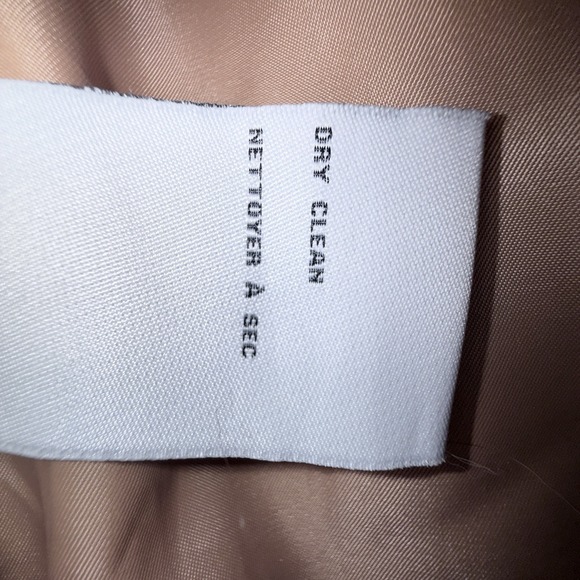 Kate Spade Faux Fur Sherpa Point Collar Long Sleeve Single Breasted Wool Coat XL - Picture 7 of 9